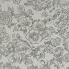Pelle bianca a fiori 1-260UI0 per scarpe personalizzate Nicole. Pattern floreale in rilievo romantico, artigianale made in Italy.

