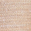 Tessuto Glitterato (11-003UI0_Tessuto_Glitterato_Mireya_Cipria) per scarpe personalizzate Nicole. Cipria caldo, glitter raffinato, femminile. Artigianale made in Italy.
