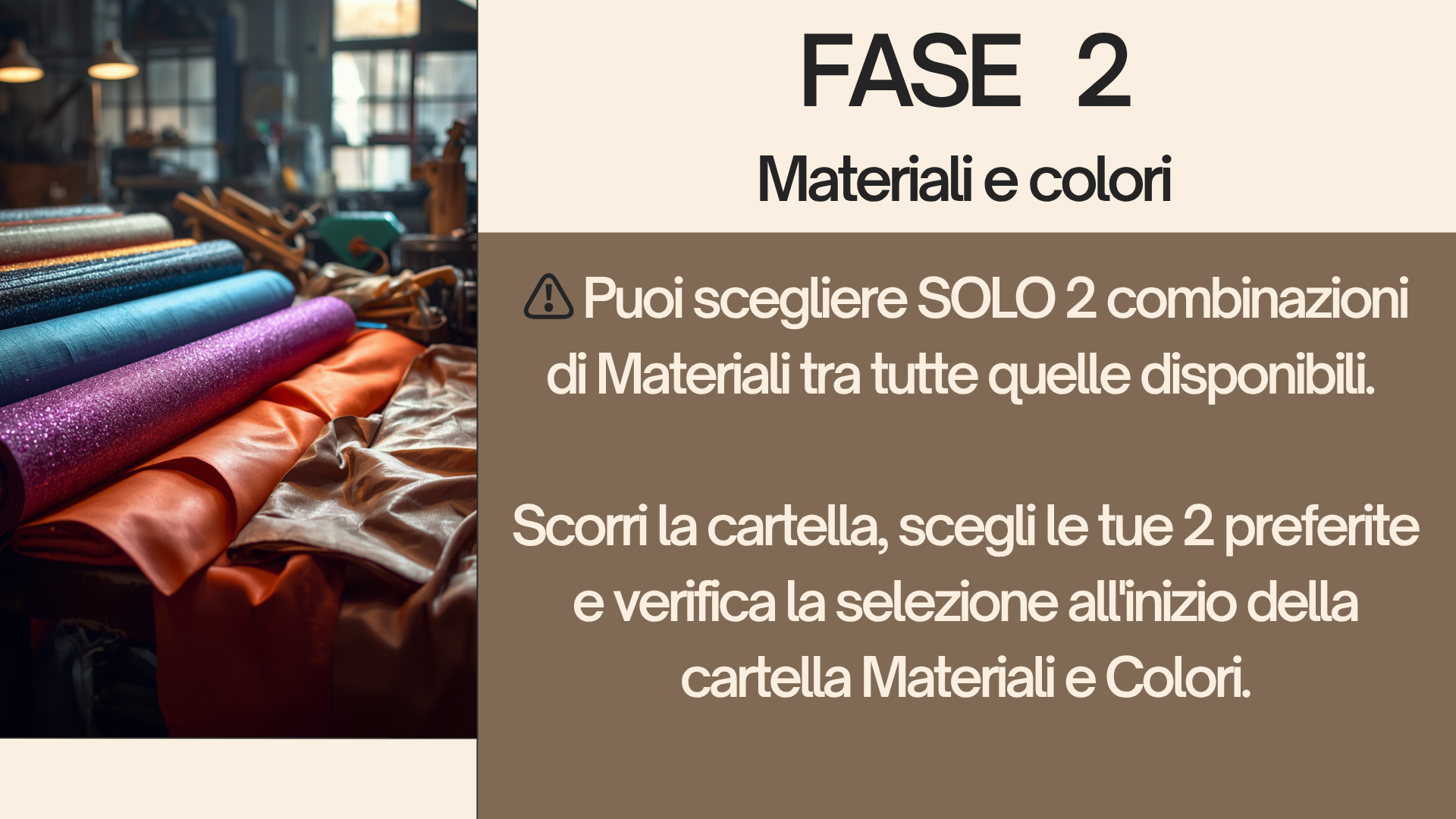 Preziosa Sartoriale su Misura