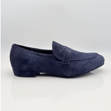 Ale art. 314 Camoscio Blu Notte Mocassino Slip-On Tacco 1,5HU | Armoniosa Atelier Creativo - Personalizzate limit edition