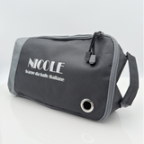 Borsa Zip Porta Scarpe Tessuto Tecnico Semi Rigida | Nicole Rimini | Custodia Scarpe Danza Traspirante Aerazione Made in Italy