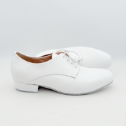 Suola in bufala Carlos art. 303 Nicole Rimini morbida flessibile scivolamento controllato grip pavimenti interni scarpe caraibici uomo pelle bianca modello standard made in Italy
