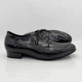 Carlos art. 303V Pelle Verniciata Nera Lacci 2CAL Tacco 2,5HSU | Scarpe Danze Standard Uomo