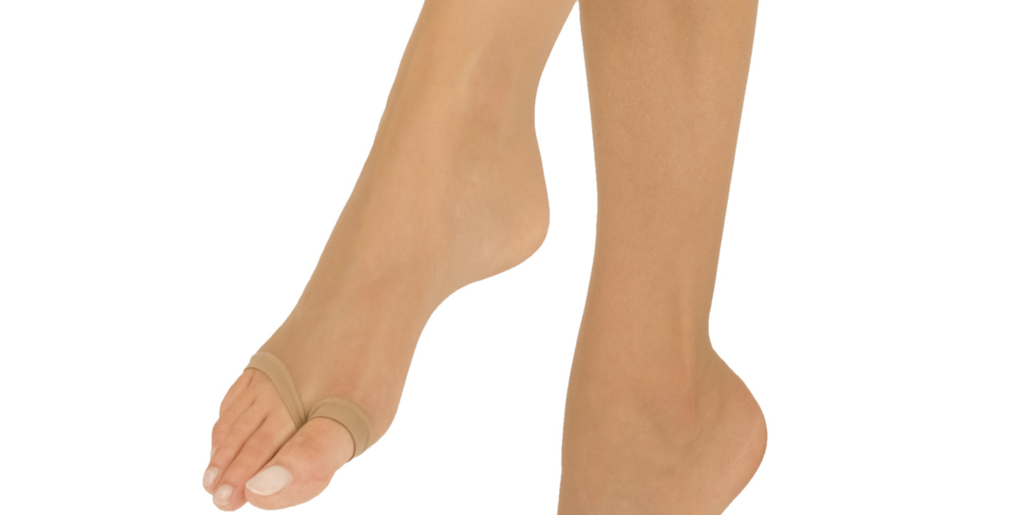 Collant Infradito Nude punta invisibile per sandali aperti Sarah Borghi Nicole Rimini, calze nude effetto naturale 82 poliammide 18 elastan per danza liscio swing cerimonia gala day to night made in Italy
