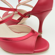 Soletta memory gel antishock antibatterico fodera interna vera pelle sottopiede antiscivolo Dany art. 172 comfort scarpa donna rossa Nicole Rimini
