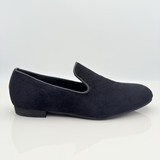Diego art. 305 Camoscio Nero Mocassino Slip-On da Ballo Tacco 1,5HU | Nicole Rimini | Scarpe Caraibici Uomo