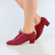 Eva art. 312 Camoscio Rosso e Pelle Laminata | Allenamento e Pratica Nicole Rimini
