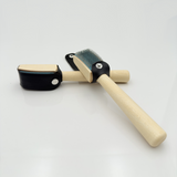 Grattino Professionale Setole Metalliche Manico Legno | Suola Bufala Ballo | Manutenzione Scarpe Danza Accessorio Grip Pista Nicole Rimini